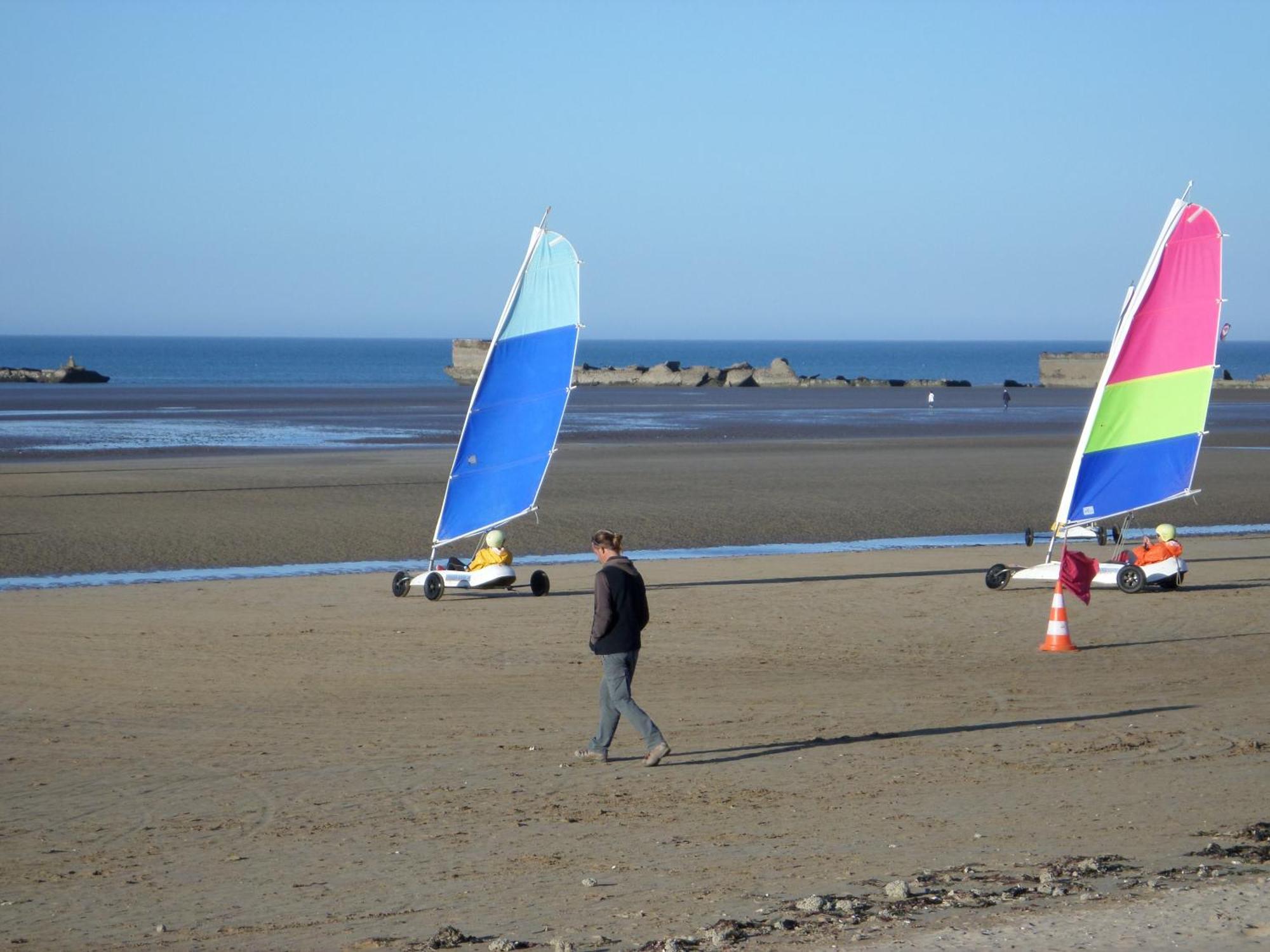 Gîtes en Normandie en Front de Mer Asnelles Eksteriør bilde