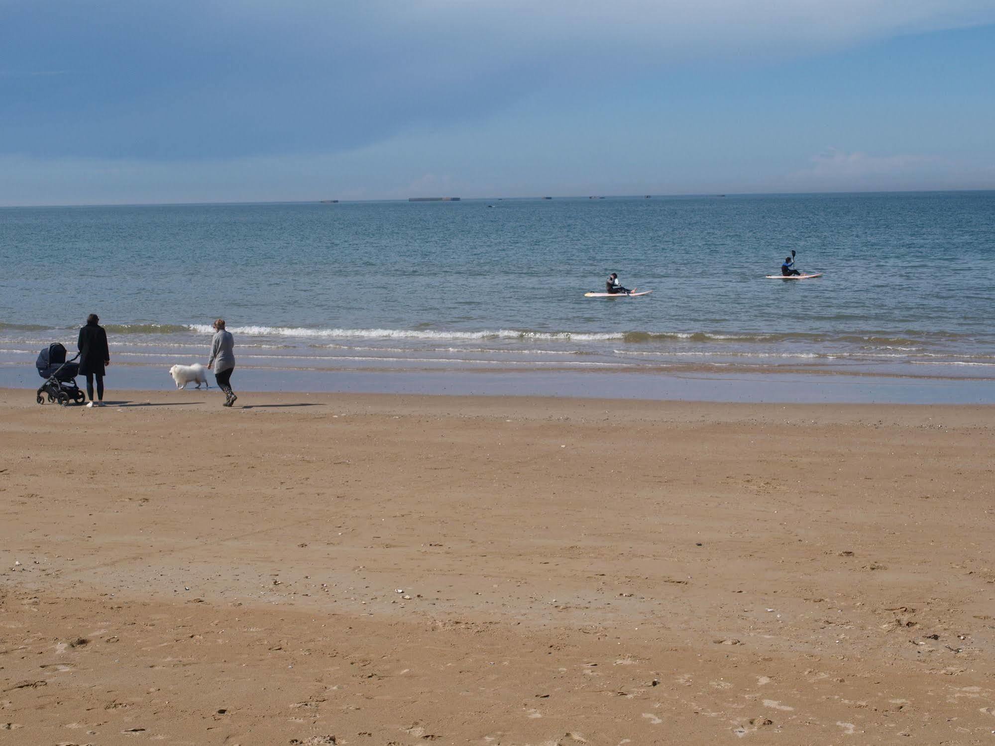 Gîtes en Normandie en Front de Mer Asnelles Eksteriør bilde