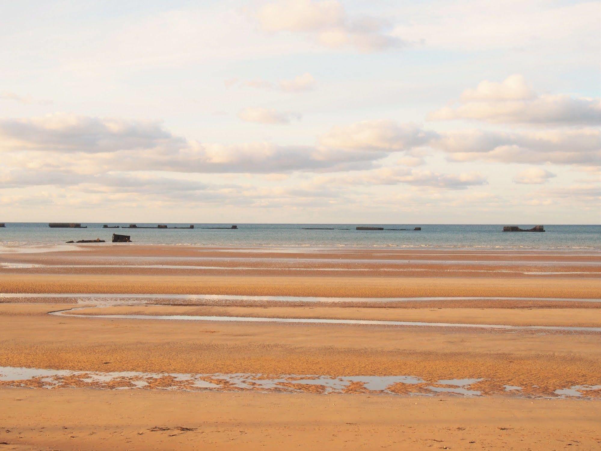 Gîtes en Normandie en Front de Mer Asnelles Eksteriør bilde